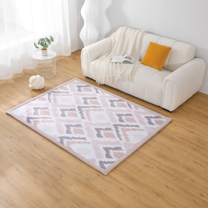 Zachte XL speelmat - Ozzy Diamond Roze
