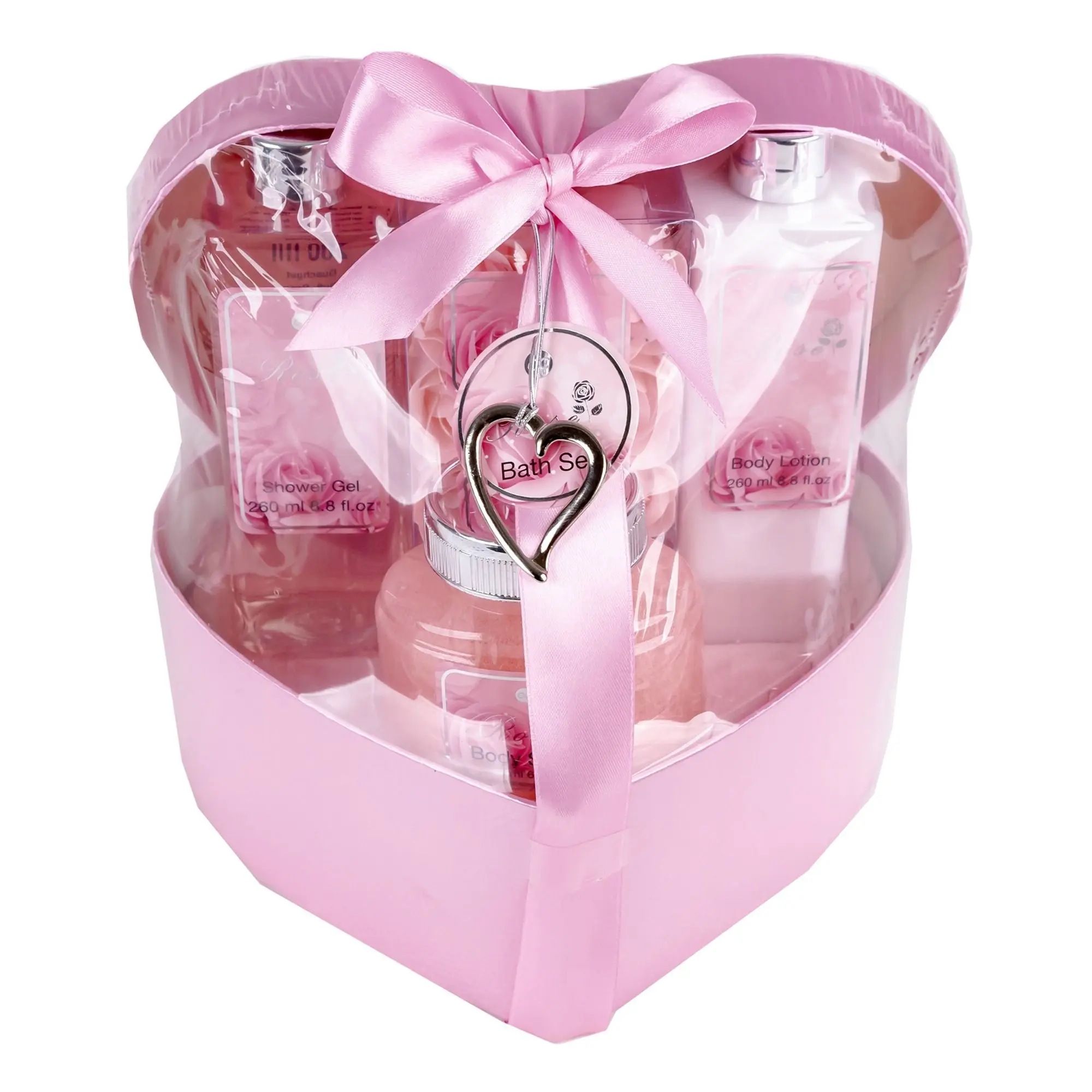Tentation - Heart Cascade Gel douche, Lotion Corps, Exfoliant & Savon- Femme