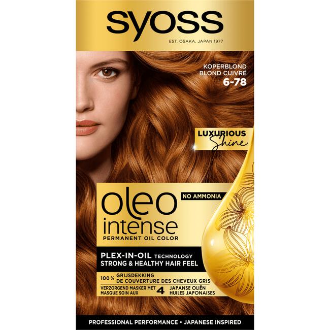Syoss Oleo Intense 6-78 Koperblond/Blond Cuivré