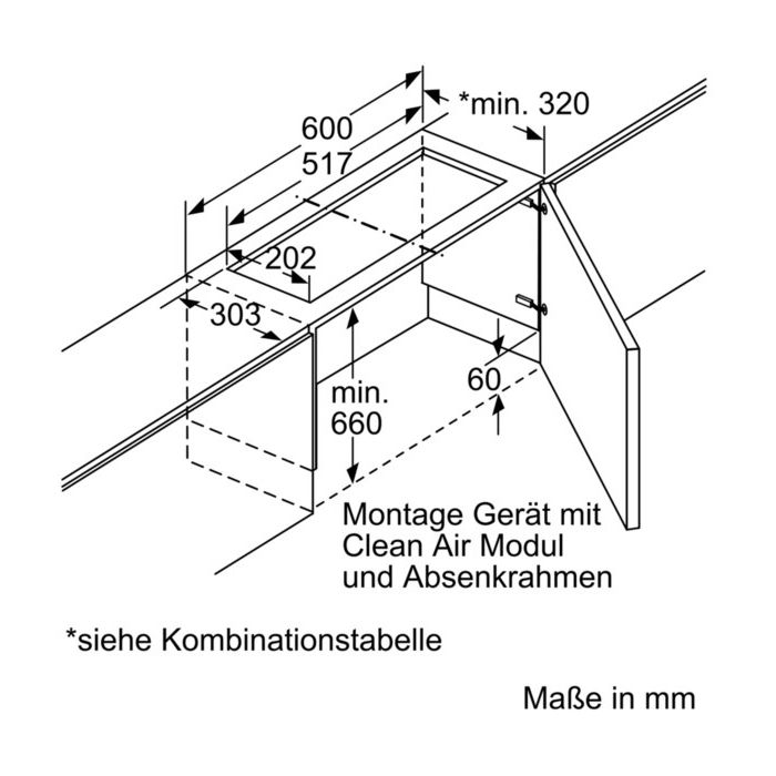 Siemens Absenkrahmen LZ46600