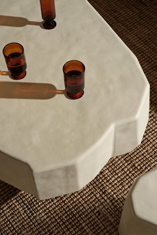 Ferm Living Staffa salontafel Ø84 ivory