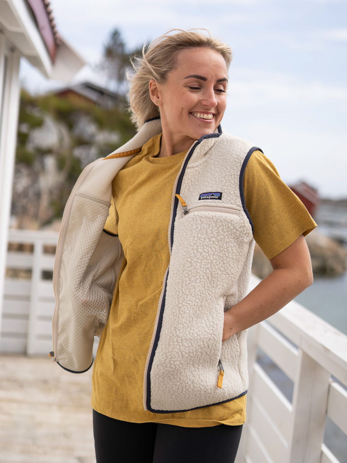 Retro Pile Vest