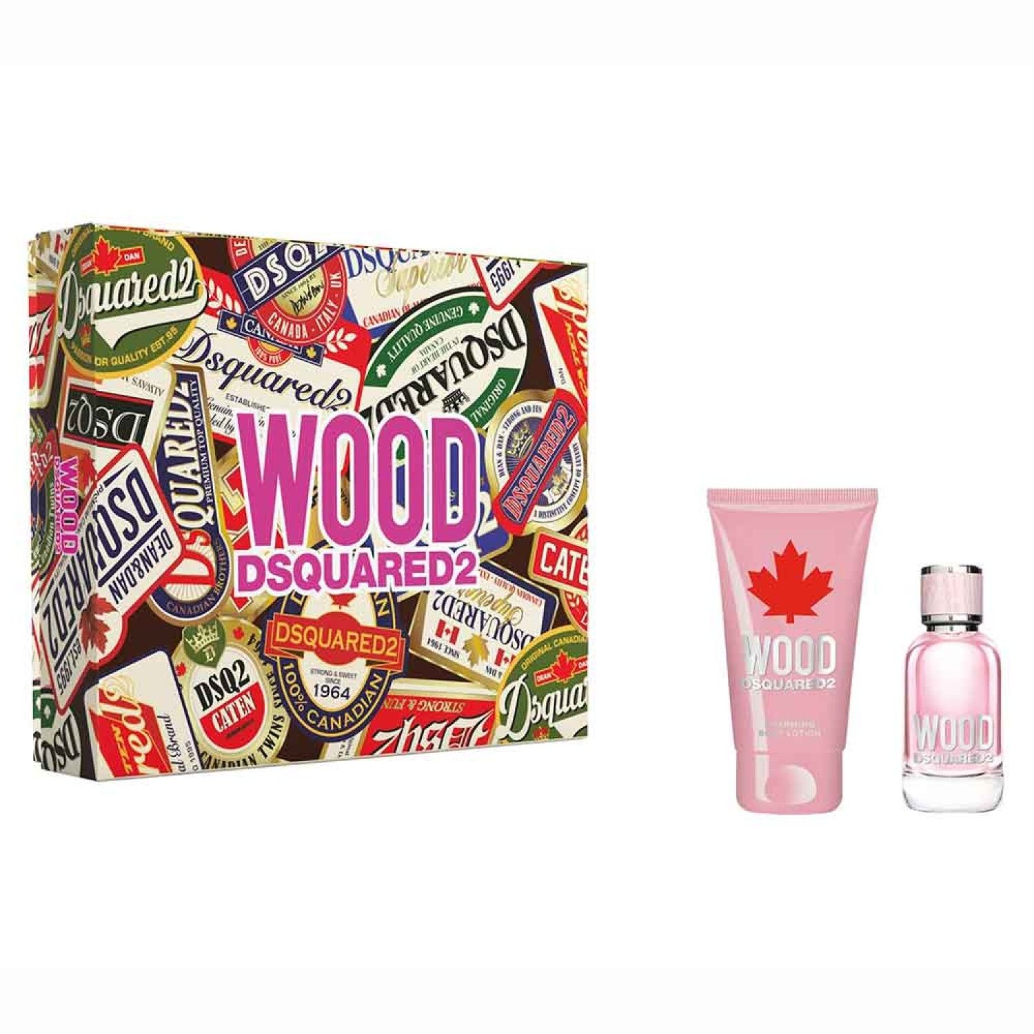 DSQUARED2 Wood pour Femme Set EdT + Bodylotion