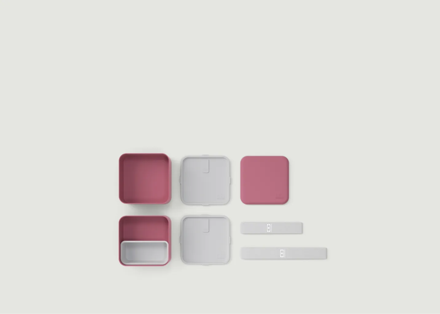 MB Square rose Blush monbento