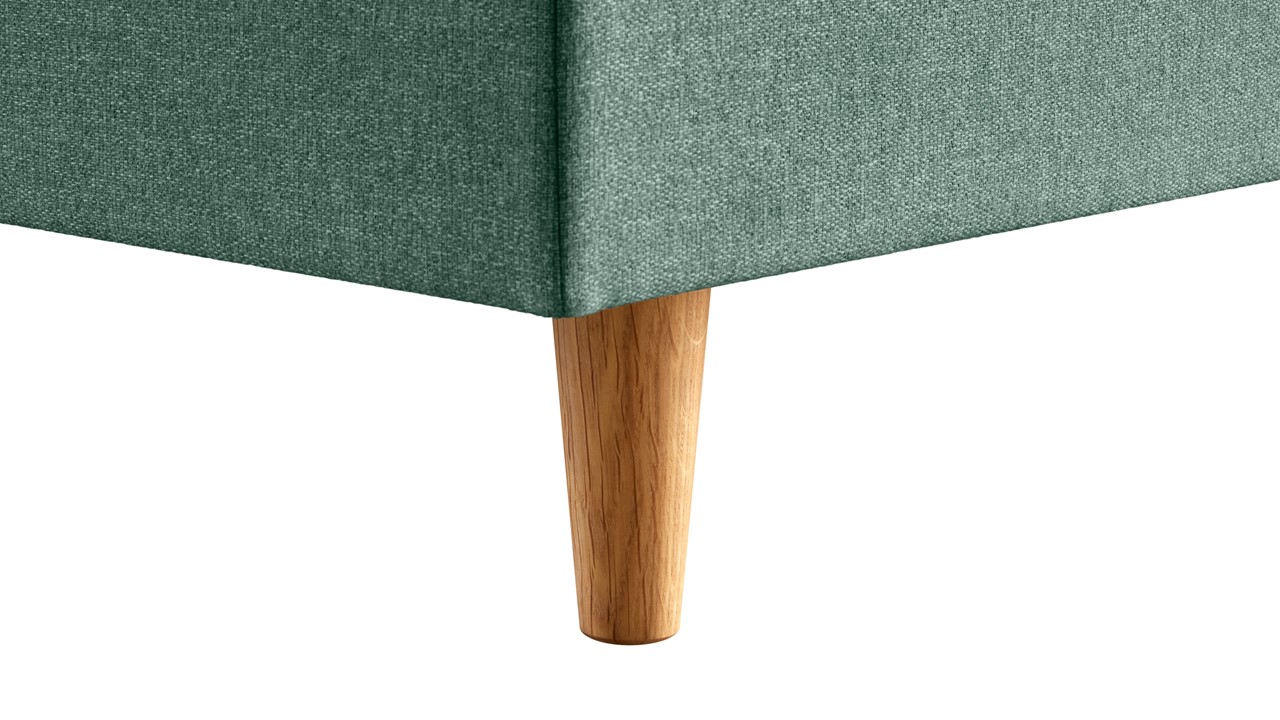TEMPUR® boxspring FORM™ Horizontal met matras Form plus hybrid green