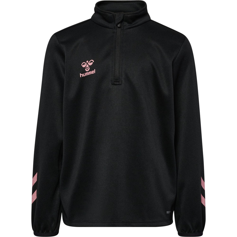 Køb Hummel Black/Bridal Rose Shimmer Half Zip Kids