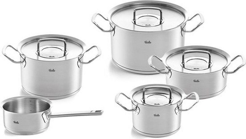 Fissler Original Profi Collection 2022 5 Delig Steelpan RVS deksels