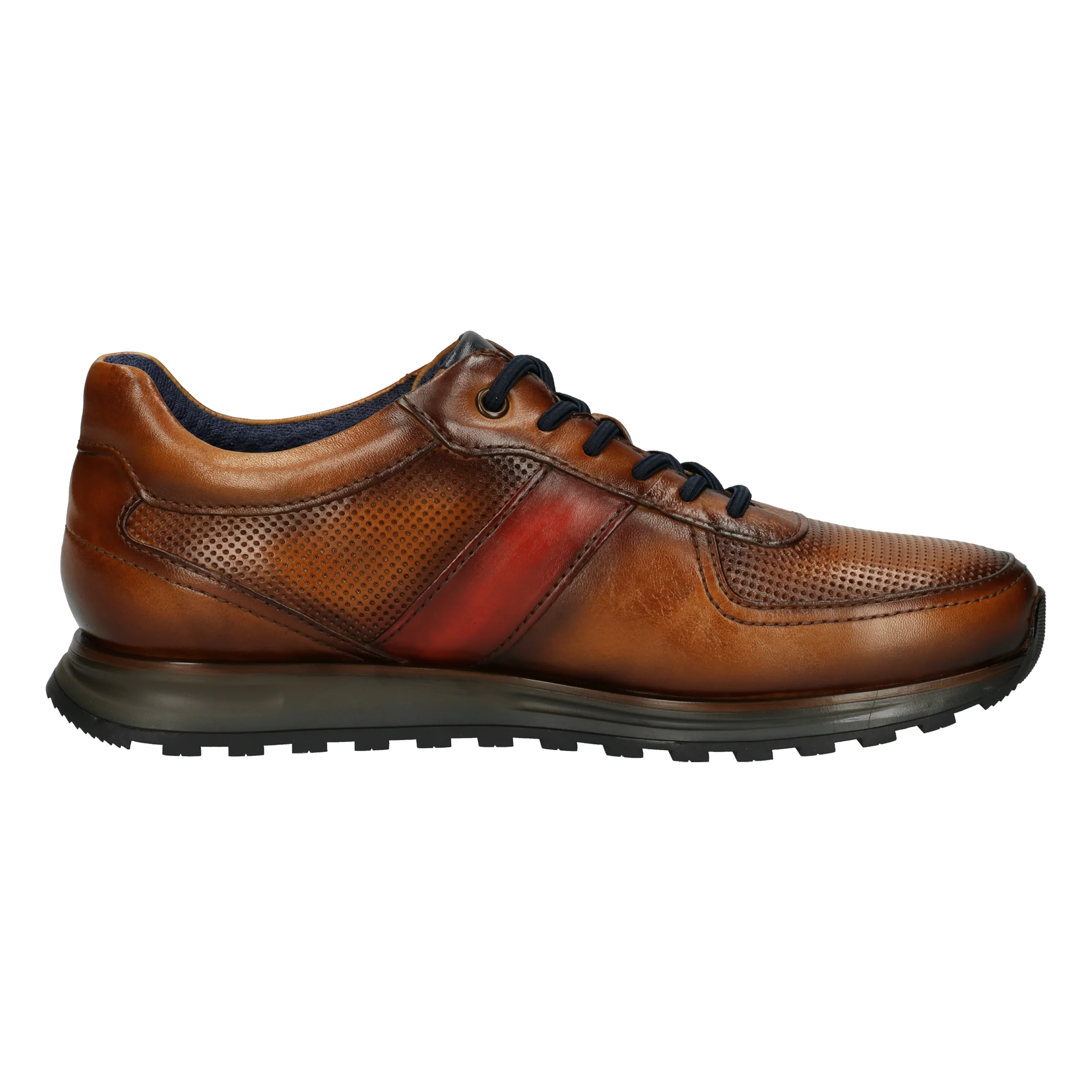 Sneaker cognac