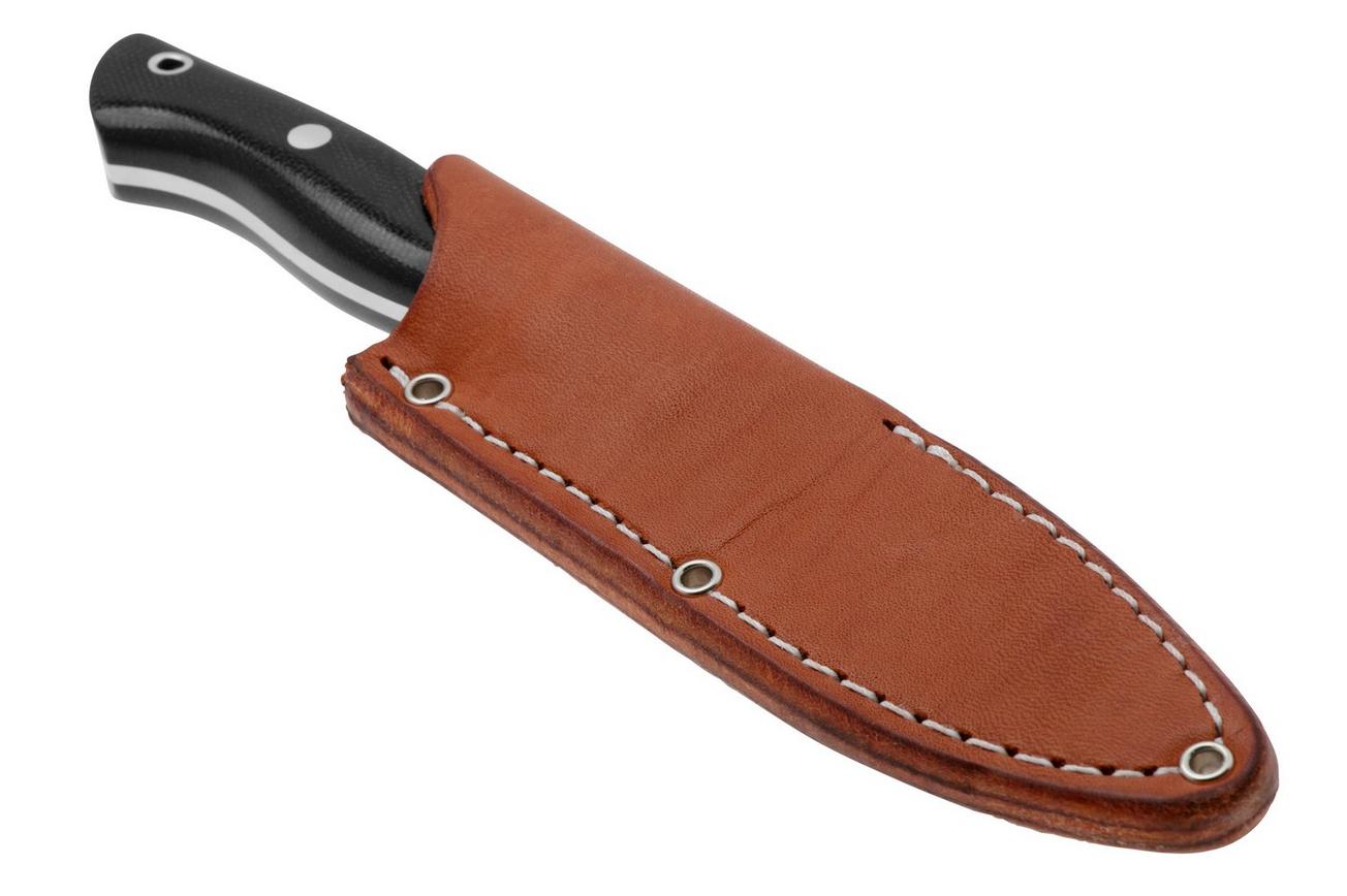 Bark River Mini Aurora CPM 3V, Black Canvas Micarta, bushcraft