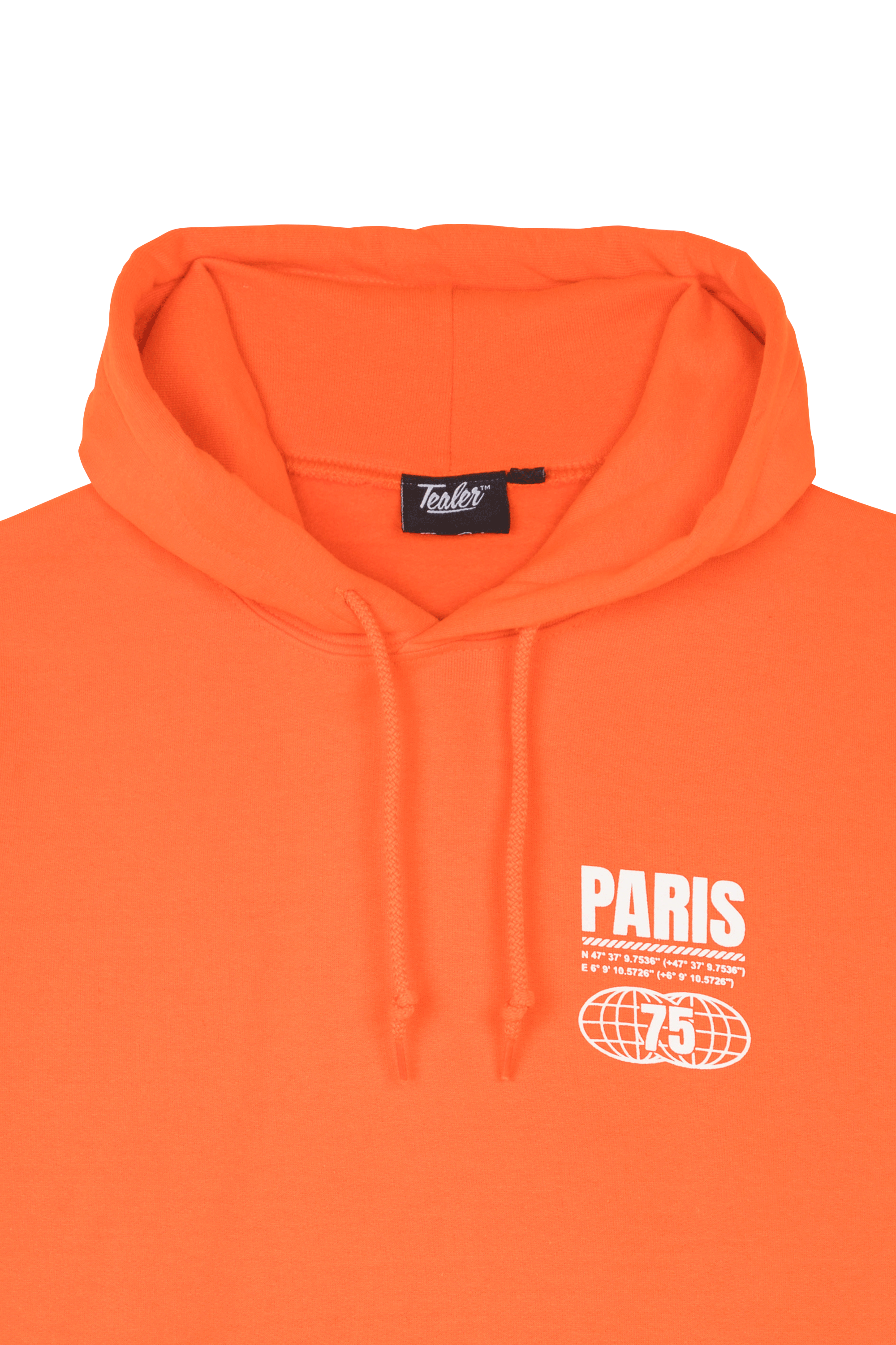 TEALER Hoodie HD PARIS CITY DISTRICT ORANGE Orange