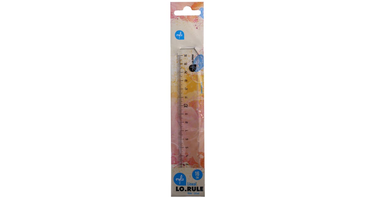 eylo Plastiklineal 16 cm