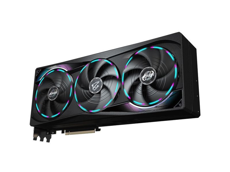 Gigabyte Grafikkarte AORUS GeForce RTX 5090 MASTER 32 GB Gaming Grafikkarte mit 32 GB GDDR7 Speicher