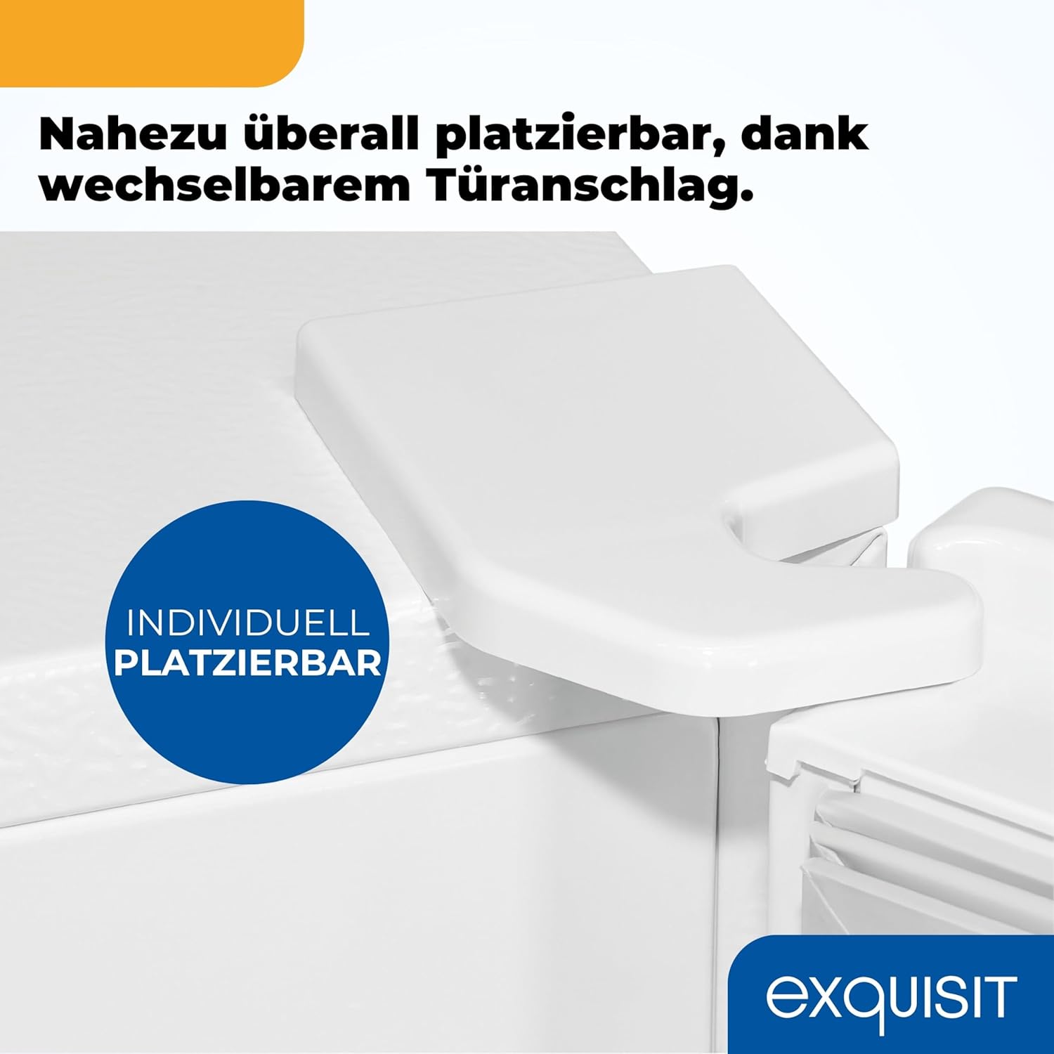 Exquisit Gefrierschrank NoFrost, Tiefkühlschrank groß, 194 Liter, Alarm-Funktion, 4-Sterne-Gefrieren, Schnellgefrieren, LED-Display, GS5271-NF-H-010D weiss