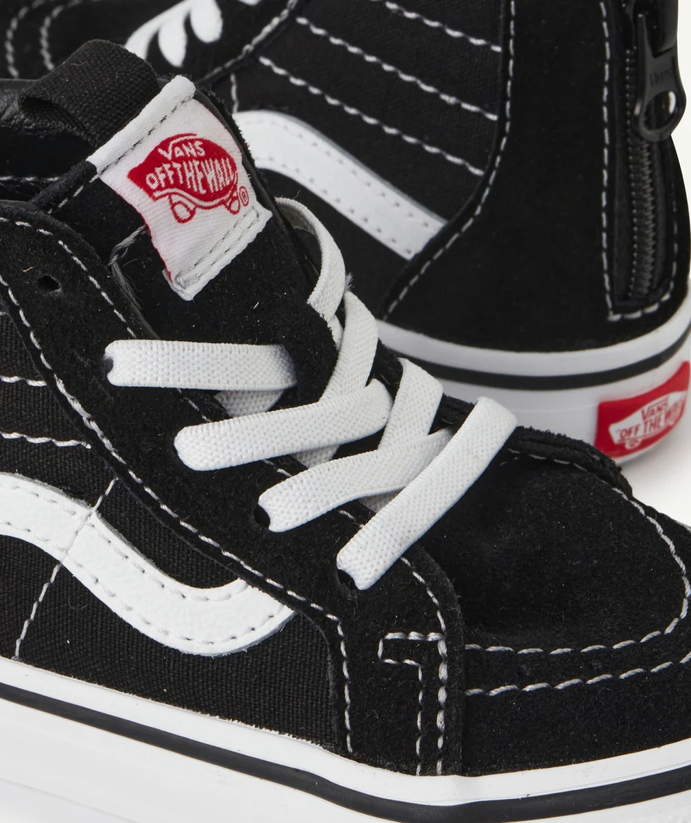 VANSBASKETS MONTANTES BÉBÉ NOIRES TD SK8-HI