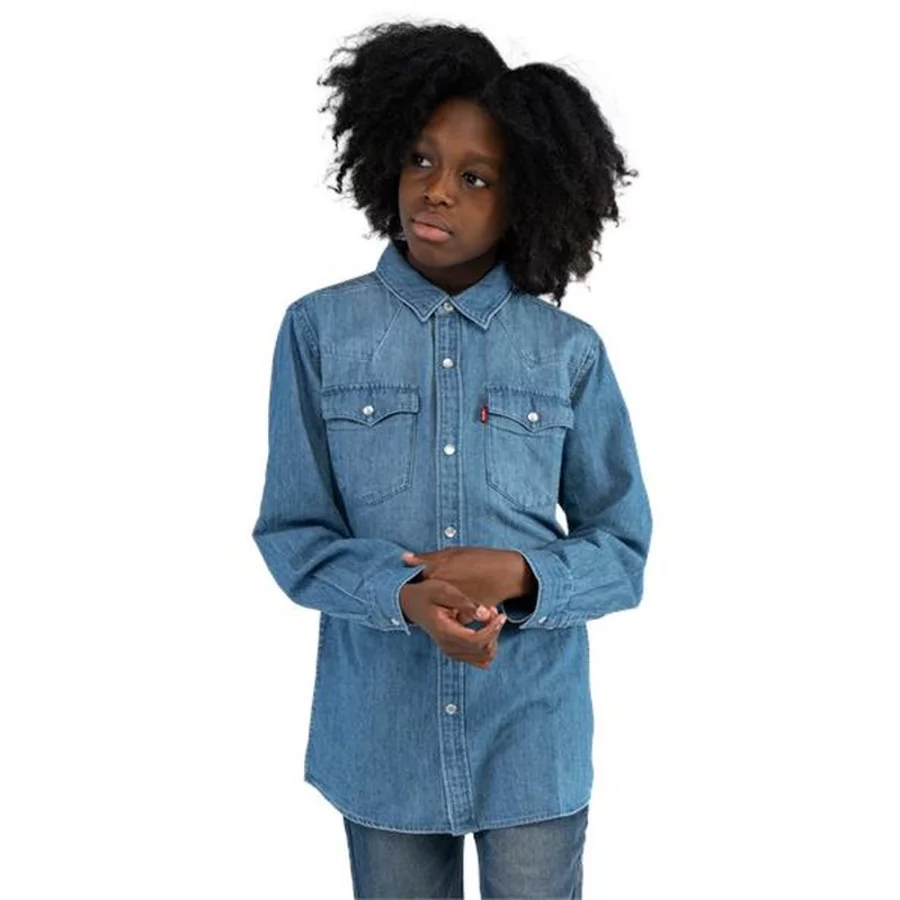 Levi's® Jeanshemd blau