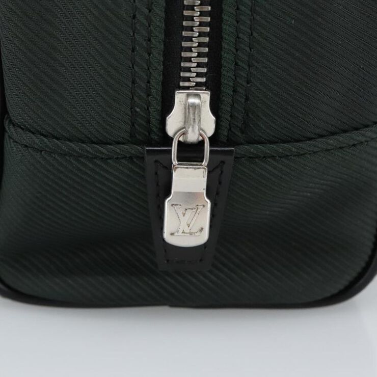 Louis Vuitton Vintage Louis Vuitton Pouch Green