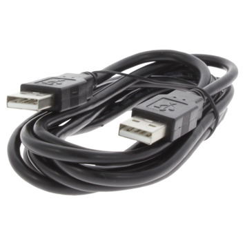 Q-Link USB kabel 2.0 USB-A male/male 2 meter grijs