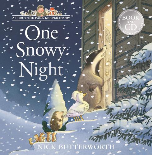 One Snowy Night: Book & CD - A Percy the Park Keeper Story