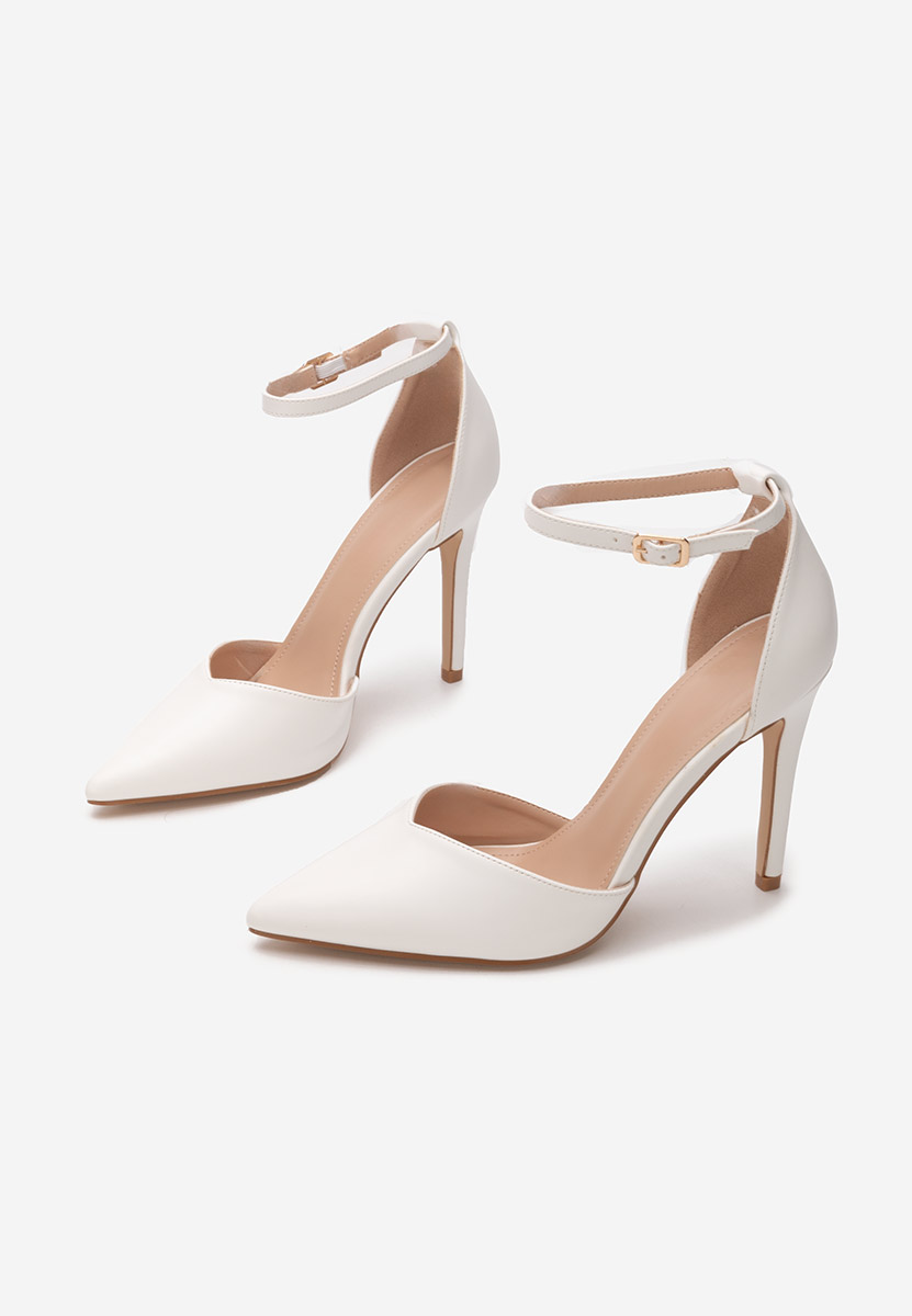 Chaussures à talon aiguille blancs Jalisa