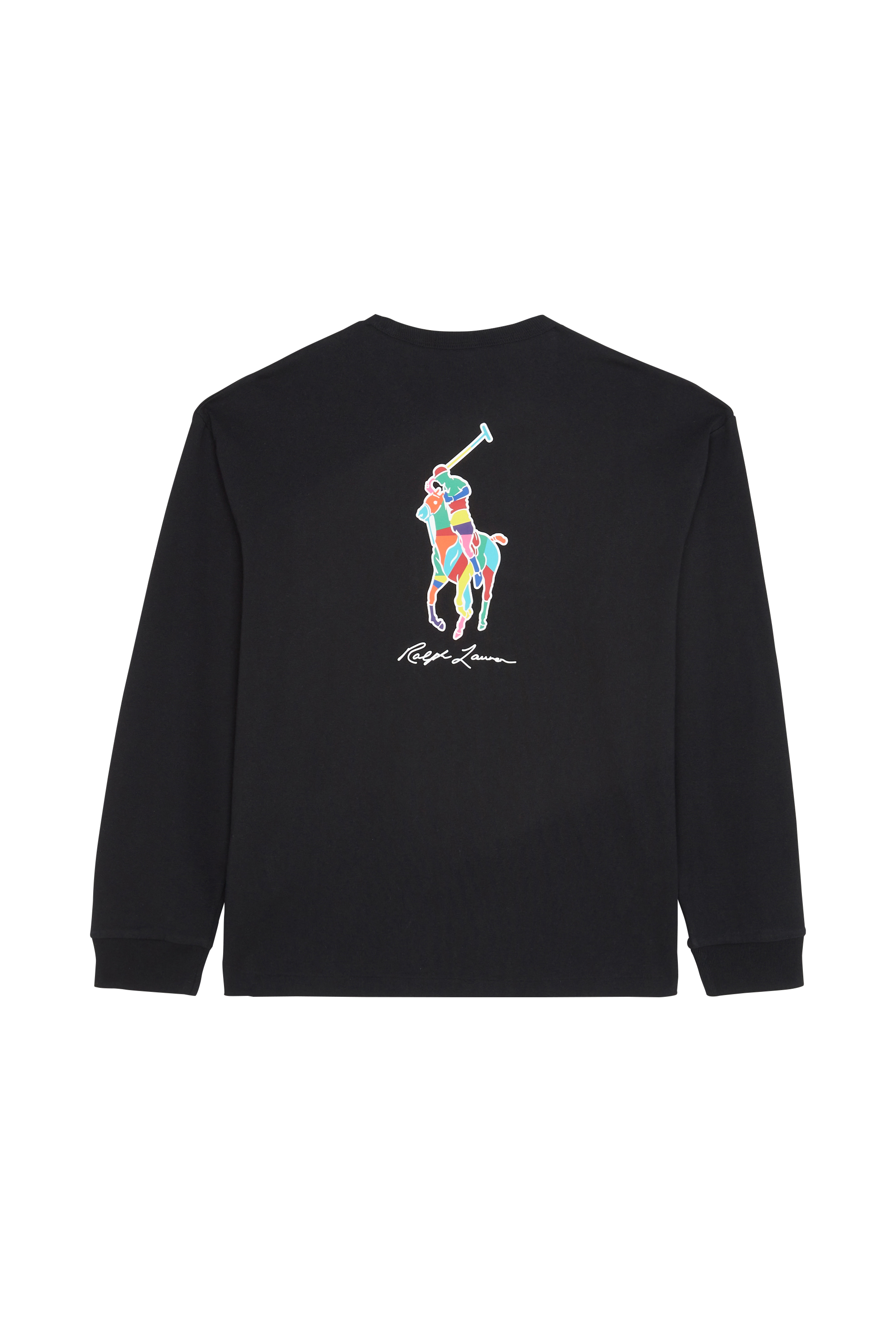 POLO RALPH LAUREN T-shirt 10/1 JERSEY-LSL-TSH Noir