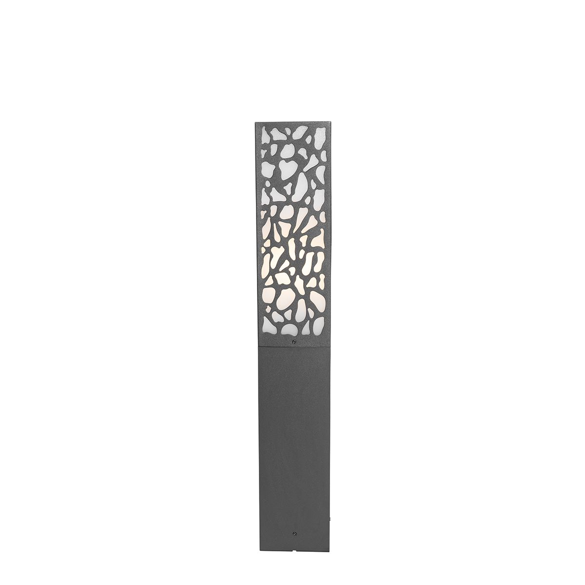 Smart buiten paaltje zwart 60 cm IP44 incl. Wifi ST64 - Nicole