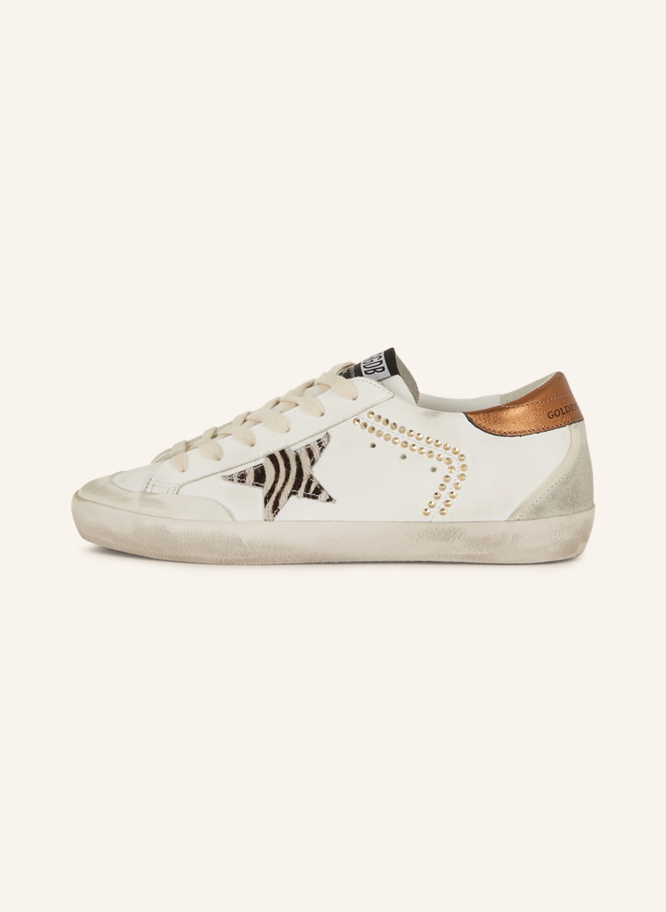 GOLDEN GOOSE Sneaker SUPER-STAR mit Nieten
