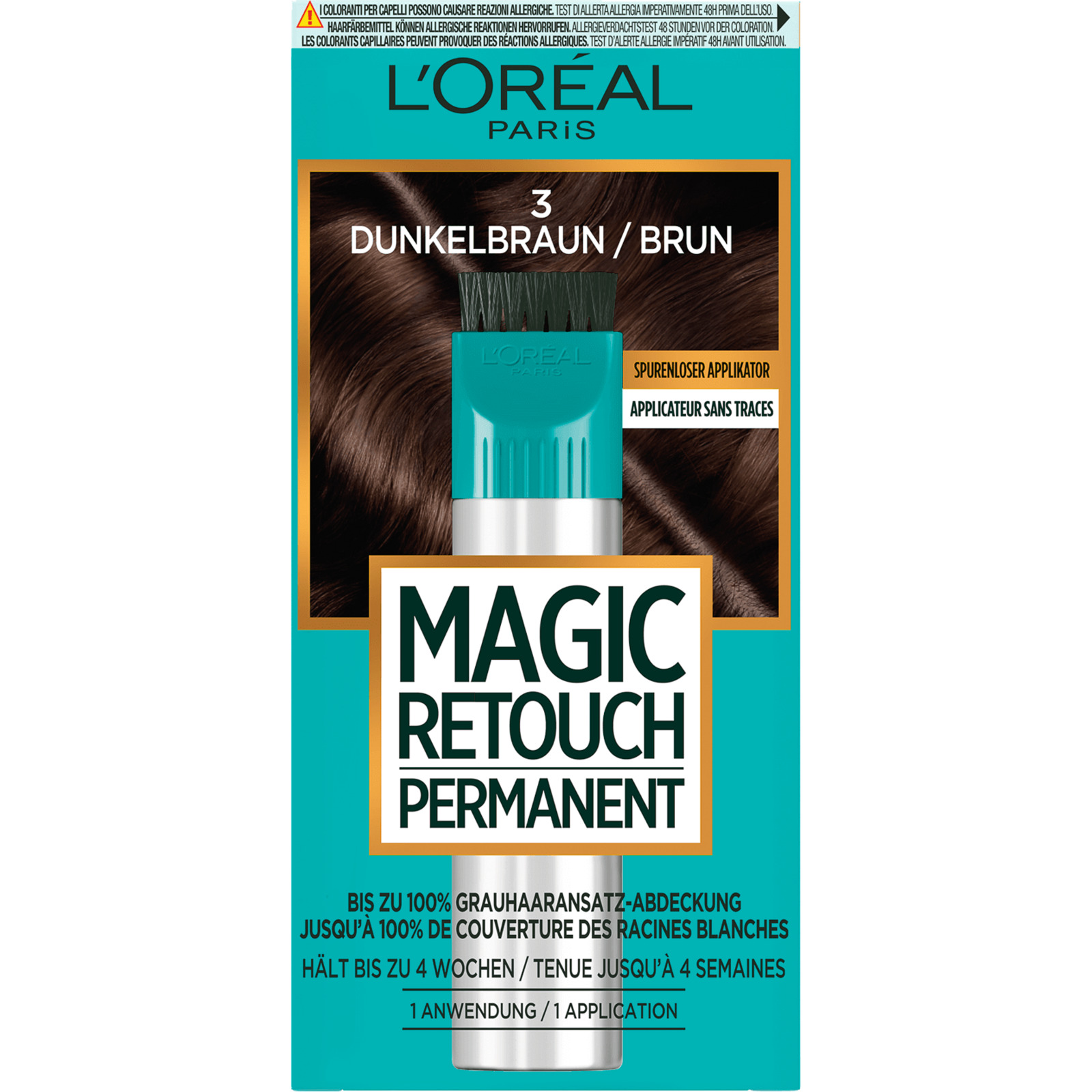 L'Oréal Magic Retouch Permanent 3 Dunkelbraun