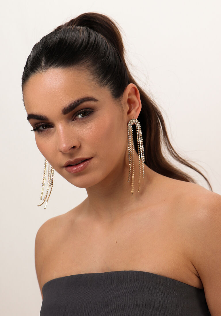 NOTRE-V gouden notre-v oorbellen earring extra 1