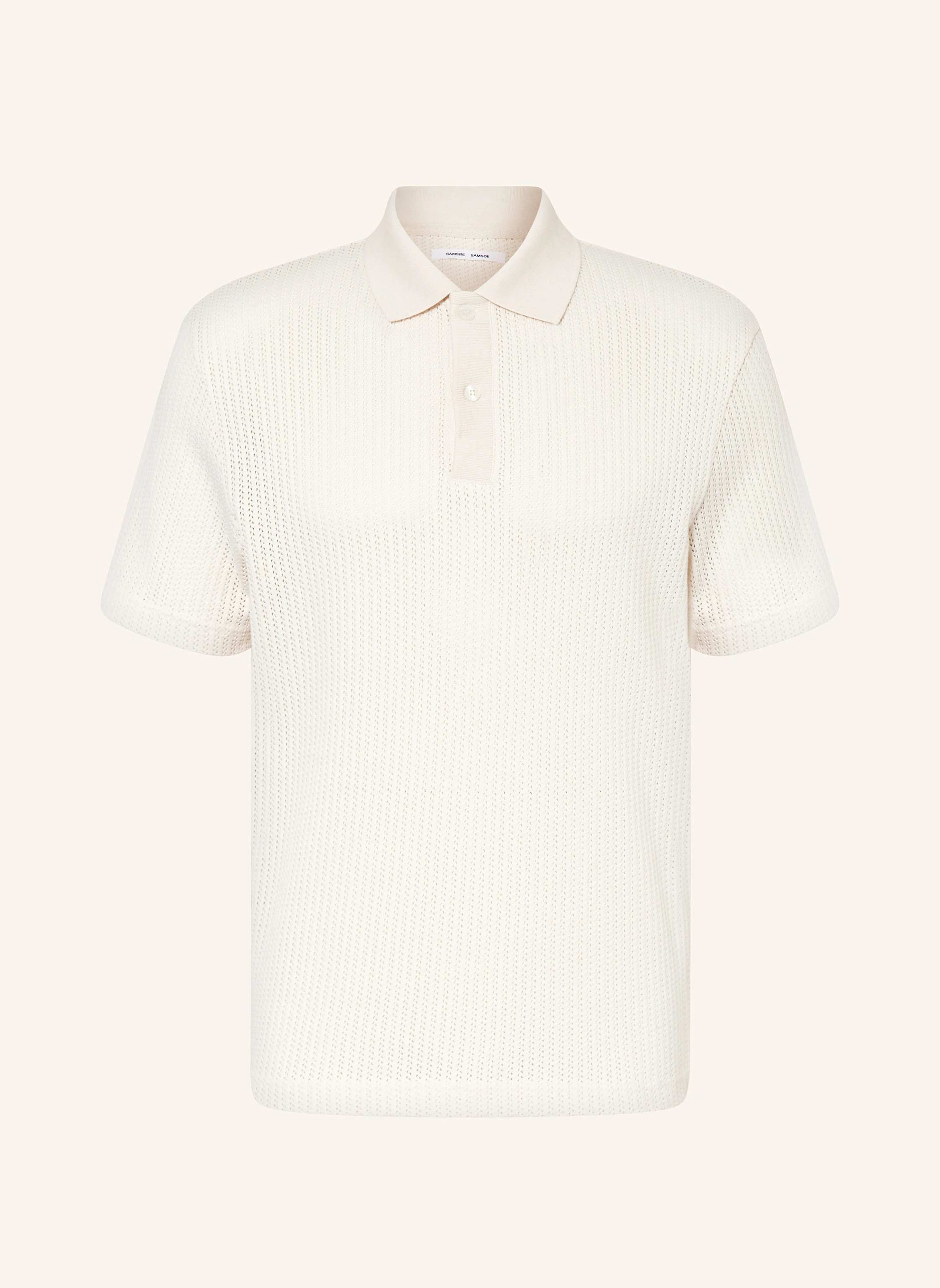 SAMSØE  SAMSØE Strick-Poloshirt SAJASE