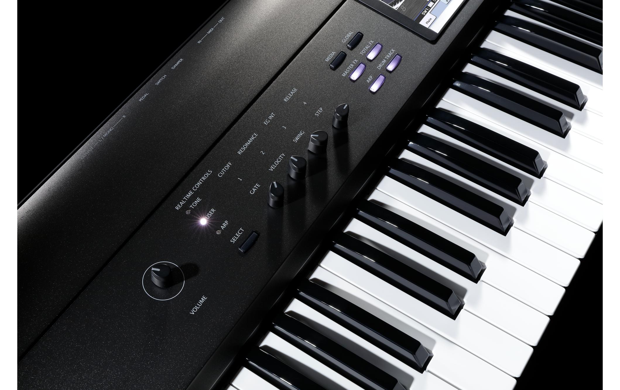 Workstation KROME EX 73<br>Synthesizer Workstation mit 73 Tasten