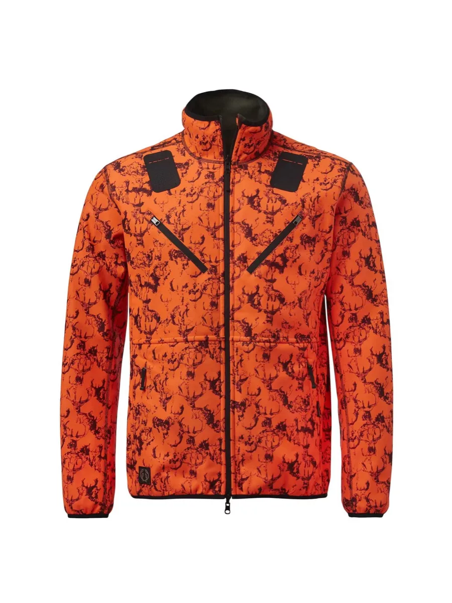 Chevalier Men's Mist Windblocker Reversible Jacket High Vis Orange Deer