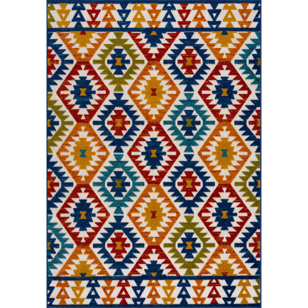 Tapis intérieur extérieur en polypropylène cabana 176 160 x 120 cm