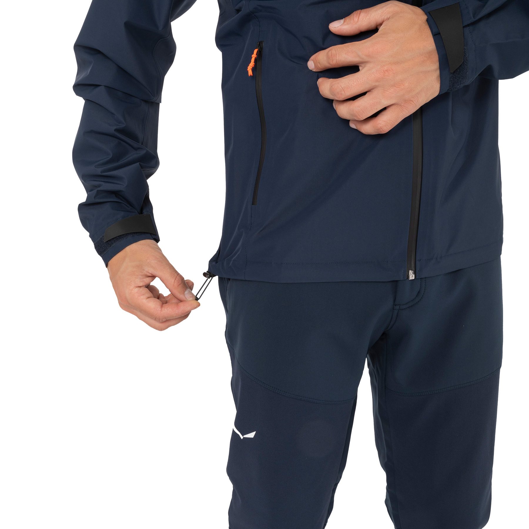 SALEWA Puez Aqua PTX 2.5L Hardshelljacke Herren navy blazer