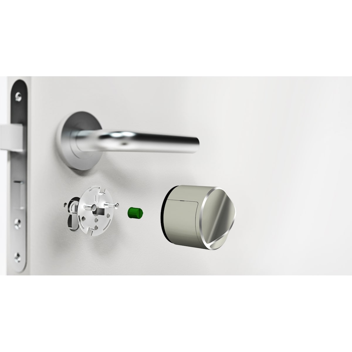 Danalock V3 2024 smartlås (sølv/Bluetooth/Scandi)