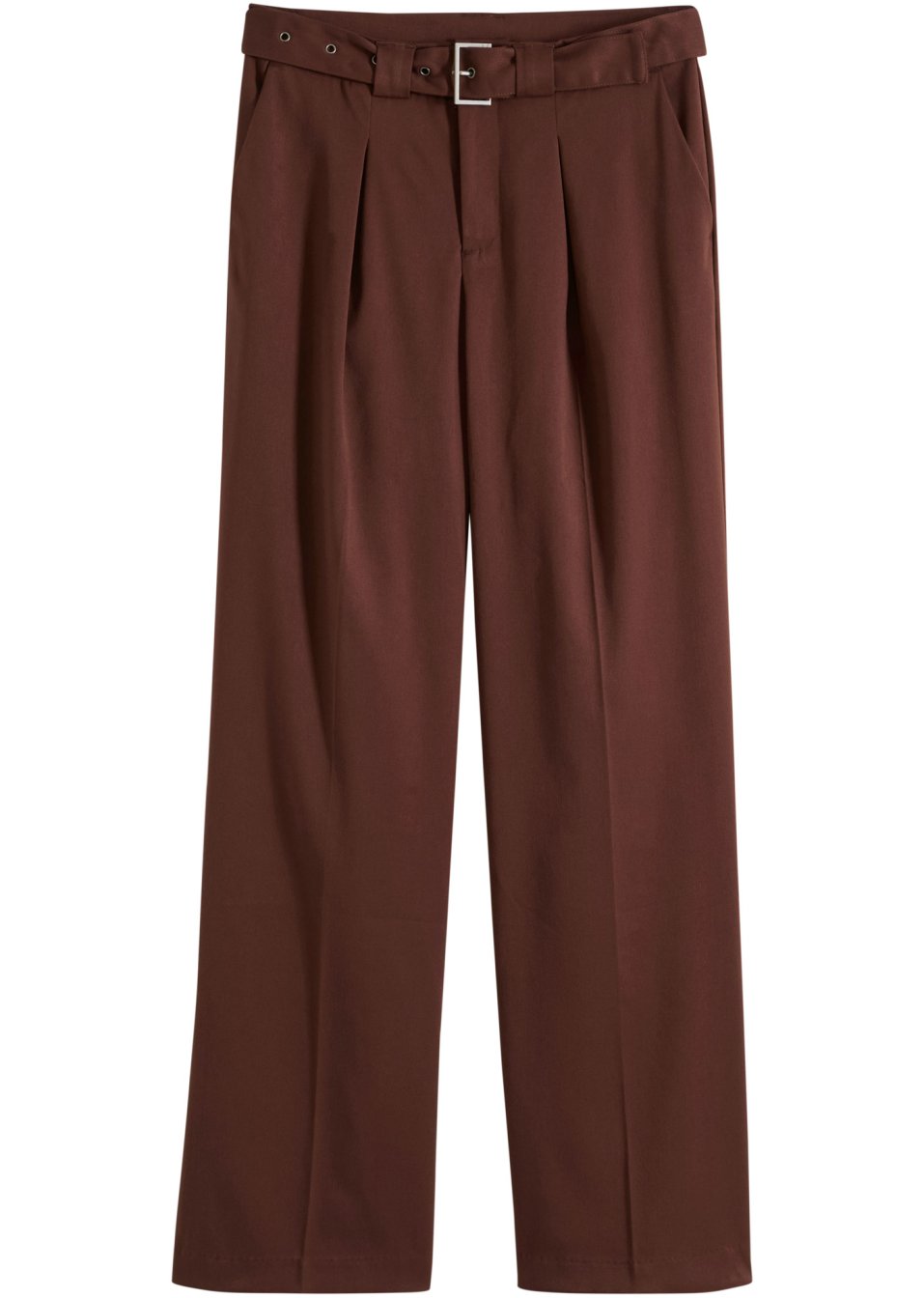 Pantalon à pinces avec ceinture