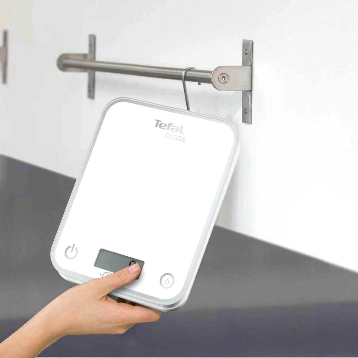 Balance de Cuisine électronique avec fonction tare et écran LCD blanc