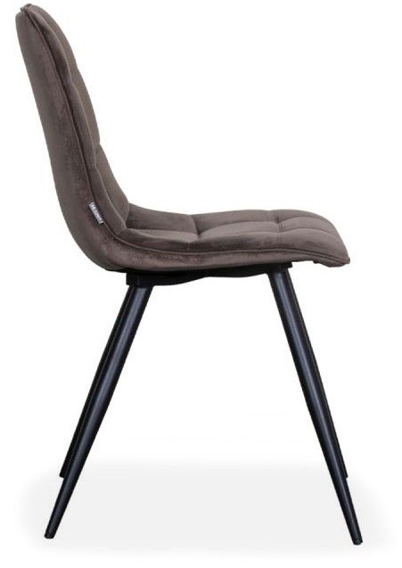 Eetkamerstoel Taupe LN-87.007 Bistro B46 x D59 x H86 cm