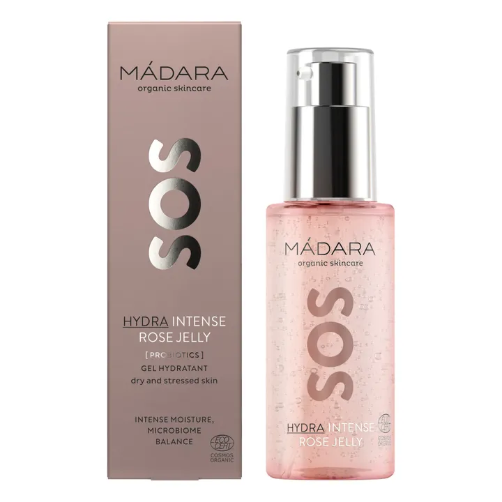 MÁDARA Gelée hydratante à la rose SOS Hydra - 75 ml