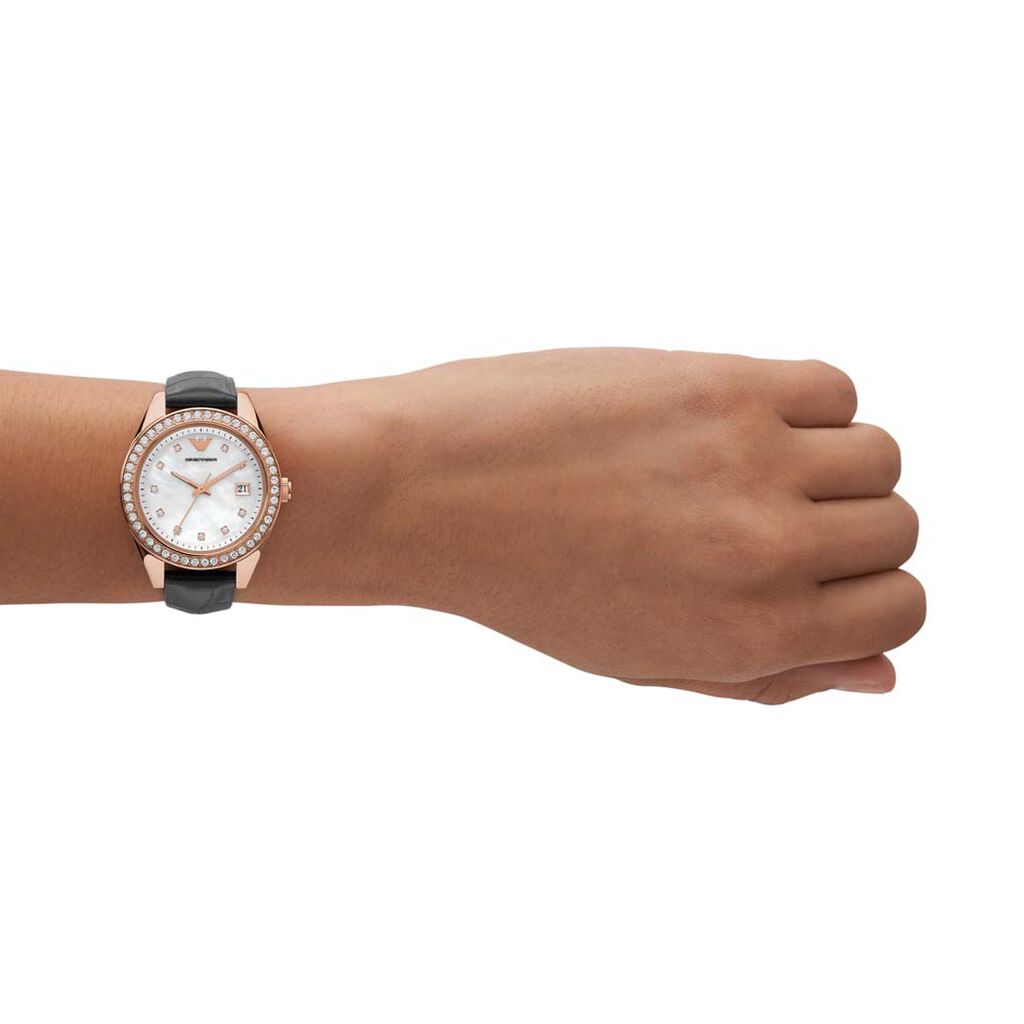 Montre Emporio Armani Blanc