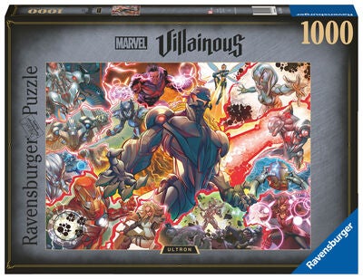 Ravensburger Puslespill Marvel Villainous Ultron 1000 Brikker