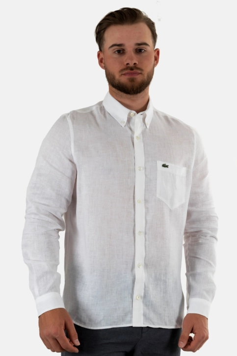 Chemise lacoste ch5692 001 blanc