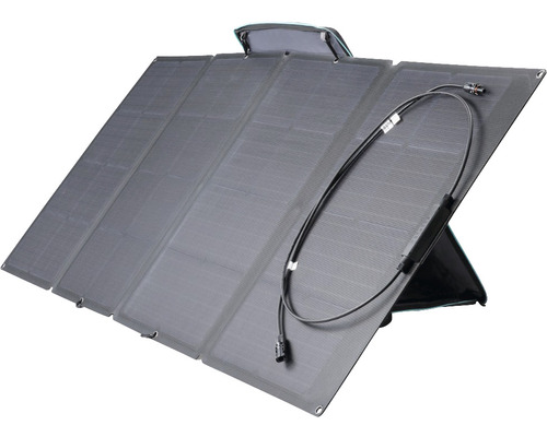 Ecoflow 160 opvouwbaar zonnepaneel, 160 watt, open, 68x157x2,4 cm, voor River en Delta serie