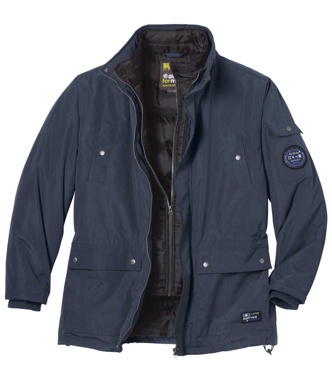 Parka Multipoche GRAND FROID à Capuche