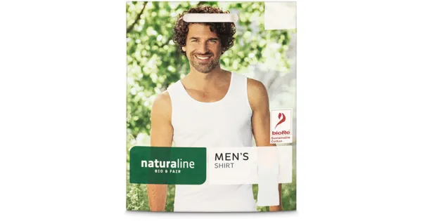 Naturaline Textil Herren Shirt weiss S