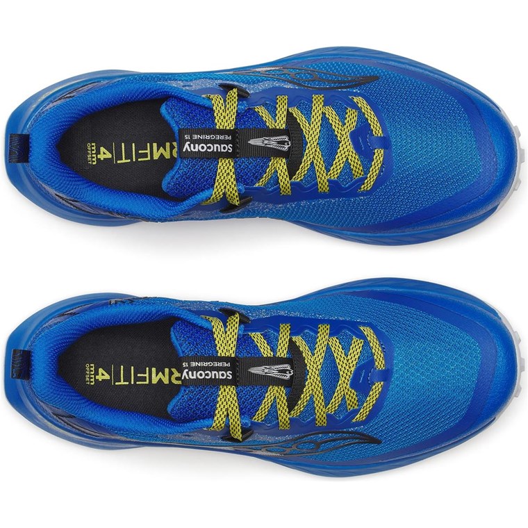 Saucony Peregrine 15 Mens Fallskjermhopper/Pickle