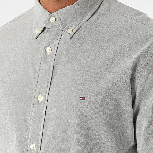 Chemise Manches Longues 1985 Flex Oxford 9968 Gris