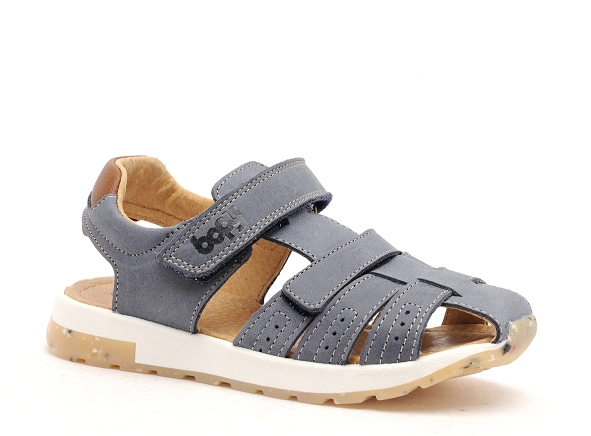 Bopy mules et sabots enfant emile bleu