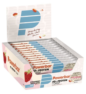 Powerbar Protein   Crisp Strawberry White Choc 40GR