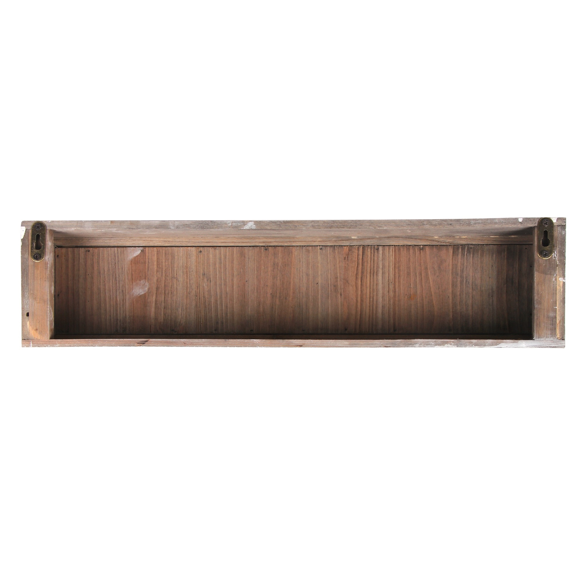 3er Hakenleiste, weiß, T 14cm, B 60cm, H 19cm von fischer's lagerhaus
