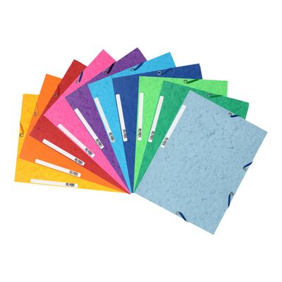 Exacompta - Chemise à 3 rabats - A4 - pour 250 feuilles - disponible dans différentes couleurs